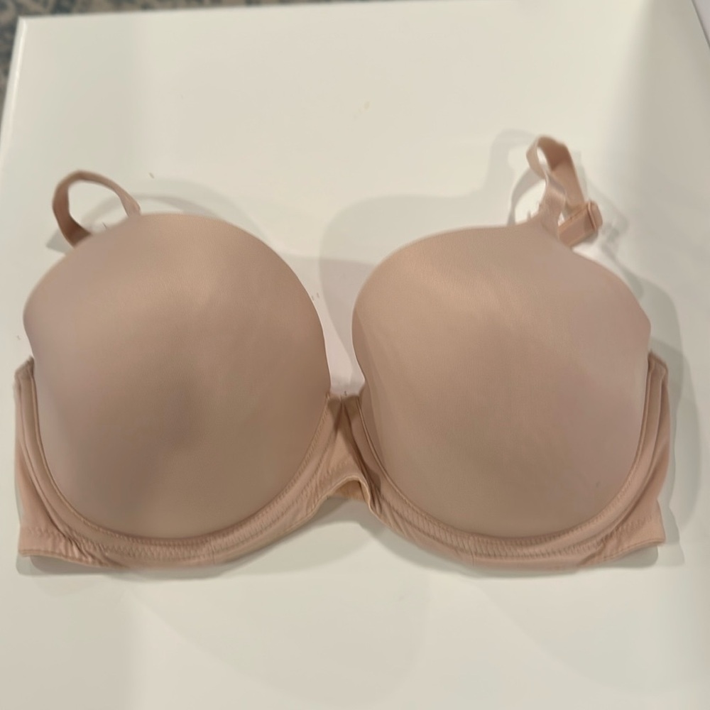 PINK Classic Nude Lightly Padded Underwire Bra, Size 34DD